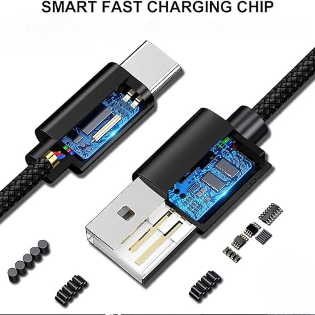 60W TYPE C BRAIDED  DATA CABLE (AXDM-003)